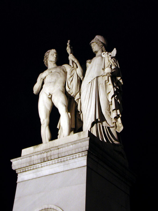 Statues on the Schlossbrcke