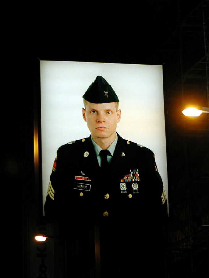 Checkpoint Charlie - Poster of American soldier