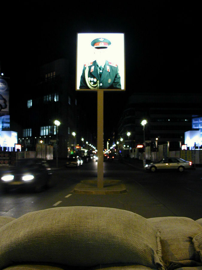 Checkpoint Charlie - Poster of Russian soldier