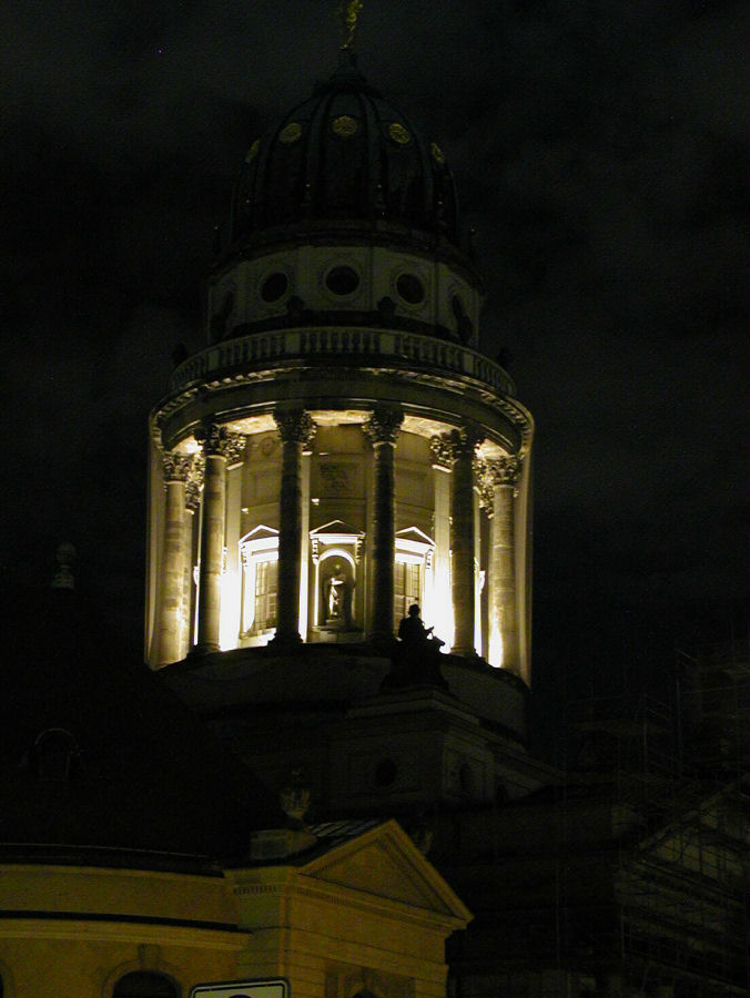Franzsischer Dom at night