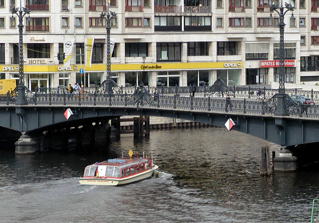 Bridge over River at Friedrichstrasse