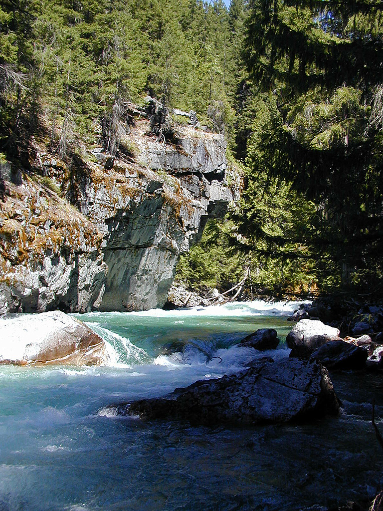 30-Jul-2000
Stehekin, WA
Stehekin River at High Bridge