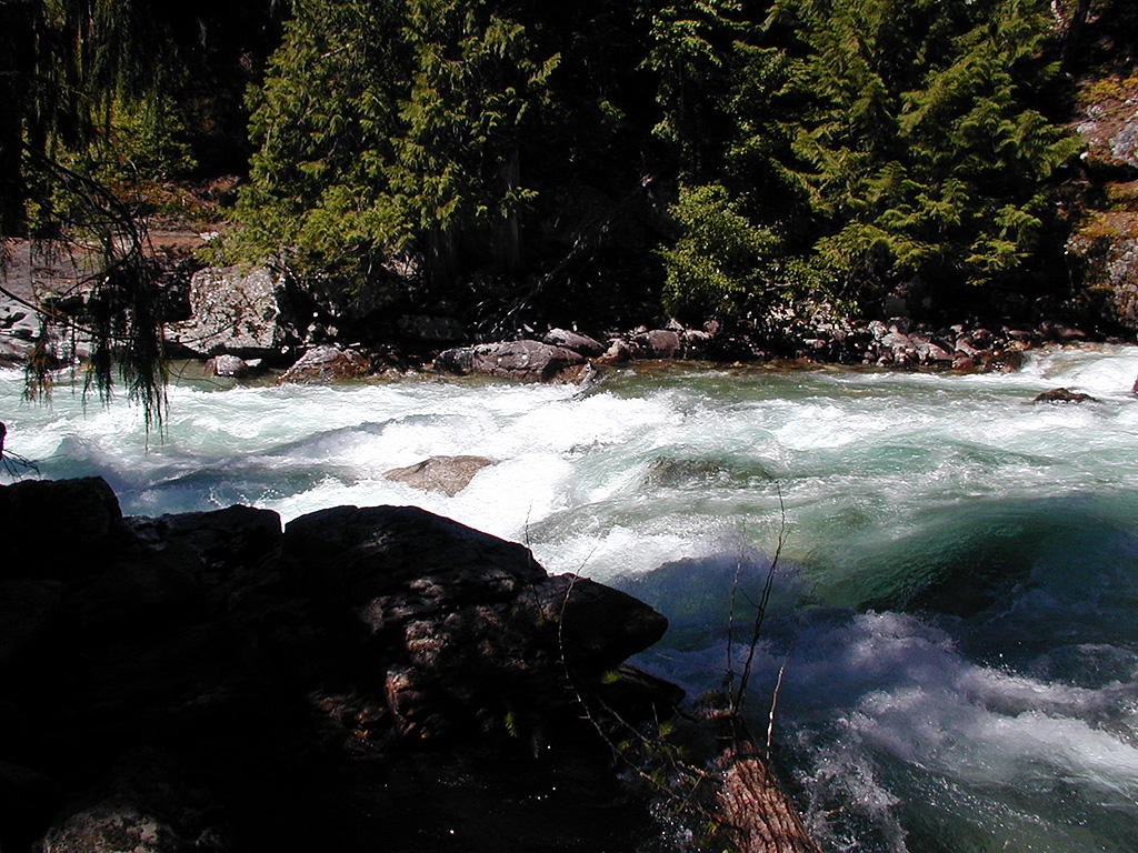 30-Jul-2000
Stehekin, WA
Stehekin River at High Bridge