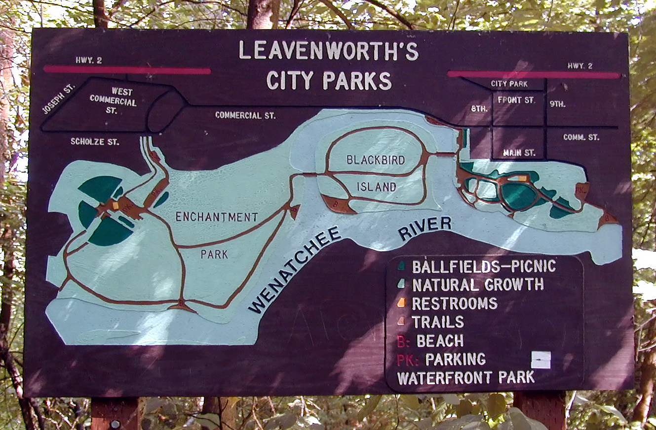 31-Jul-2000
Leavenworth, WA
Map of walking trains in Waterfront Park