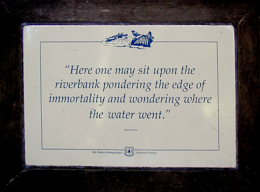 31-Jul-2000
Deception Falls, WA
Inspiration near a bench alongside a stream