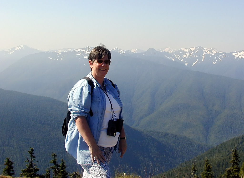 01-Aug-2000
Olympic National Park, WA
Sue on the High Ridge Trail