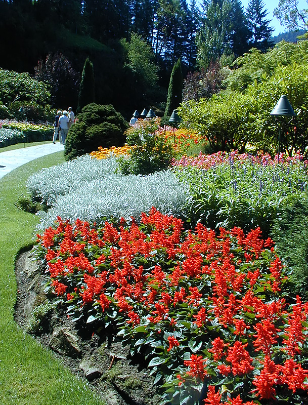 02-Aug-2000
Butchart Gardens - Victoria, BC 
Sunken gardens