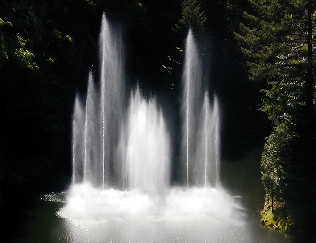 02-Aug-2000
Butchart Gardens - Victoria, BC 
Dancing fountains
