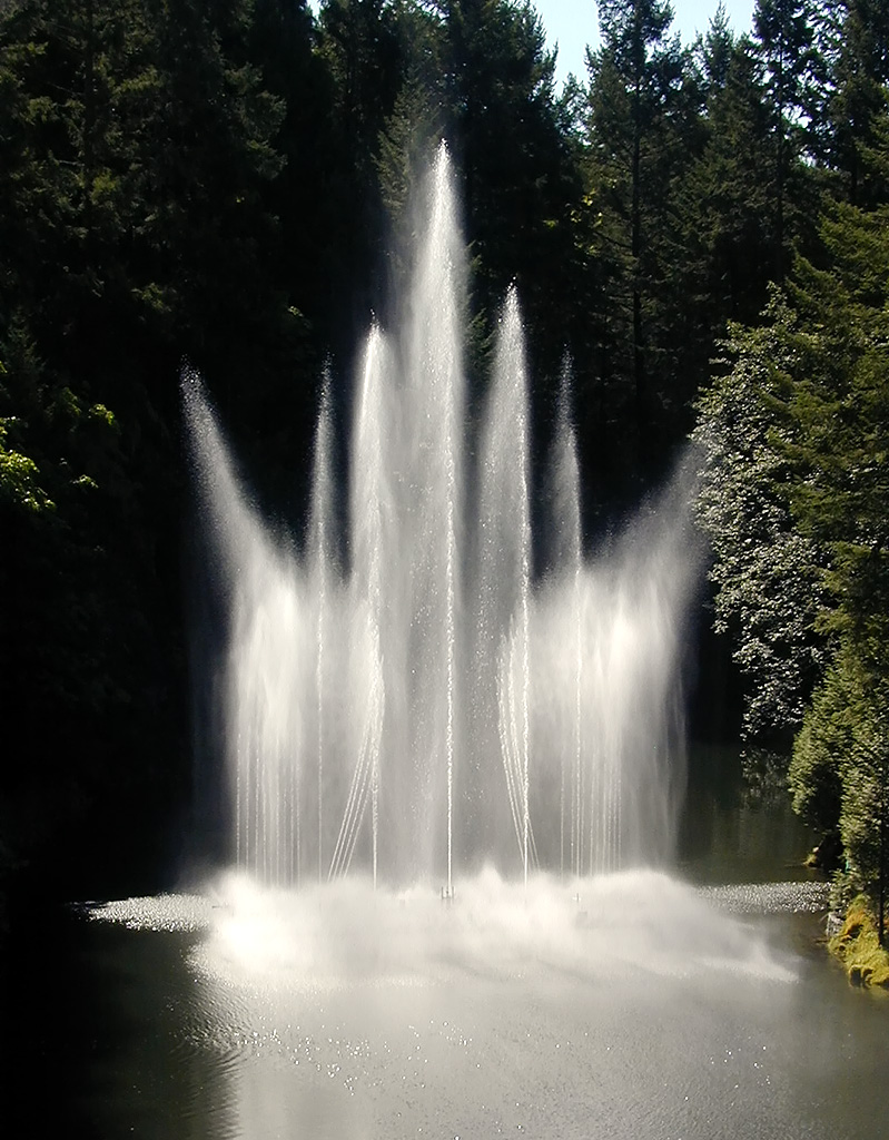 02-Aug-2000
Butchart Gardens - Victoria, BC 
Dancing fountains