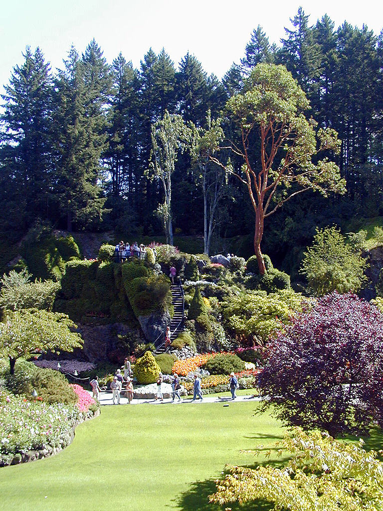 02-Aug-2000
Butchart Gardens - Victoria, BC 
The sunken gardens