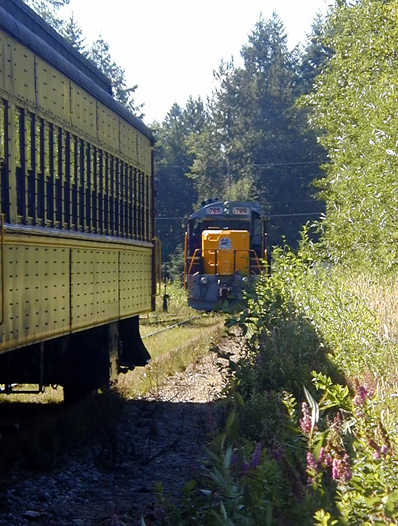 02-Aug-2000
Victoria, BC 
Pacific Wilderness Railway at Malahat summit
