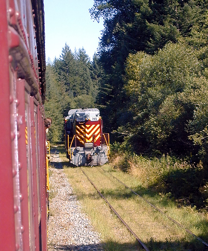 02-Aug-2000
Victoria, BC 
Pacific Wilderness Railway at Malahat summit