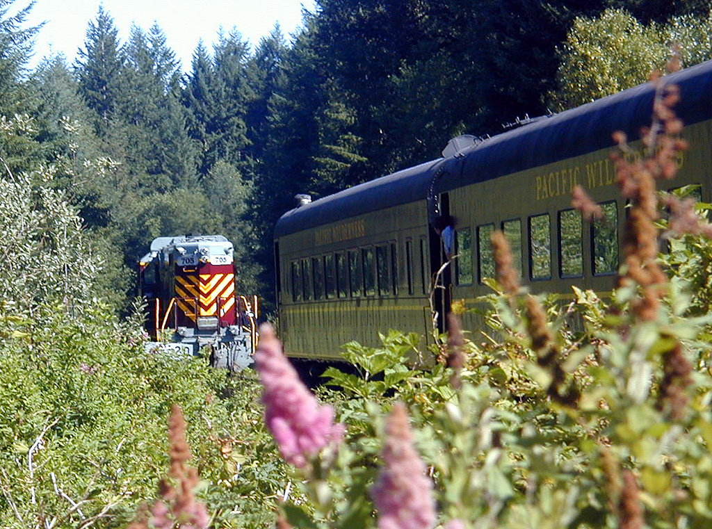 02-Aug-2000
Victoria, BC 
Pacific Wilderness Railway at Malahat summit