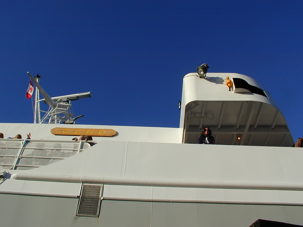 02-Aug-2000
Victoria, BC 
The Coho Ferry alongside the dock