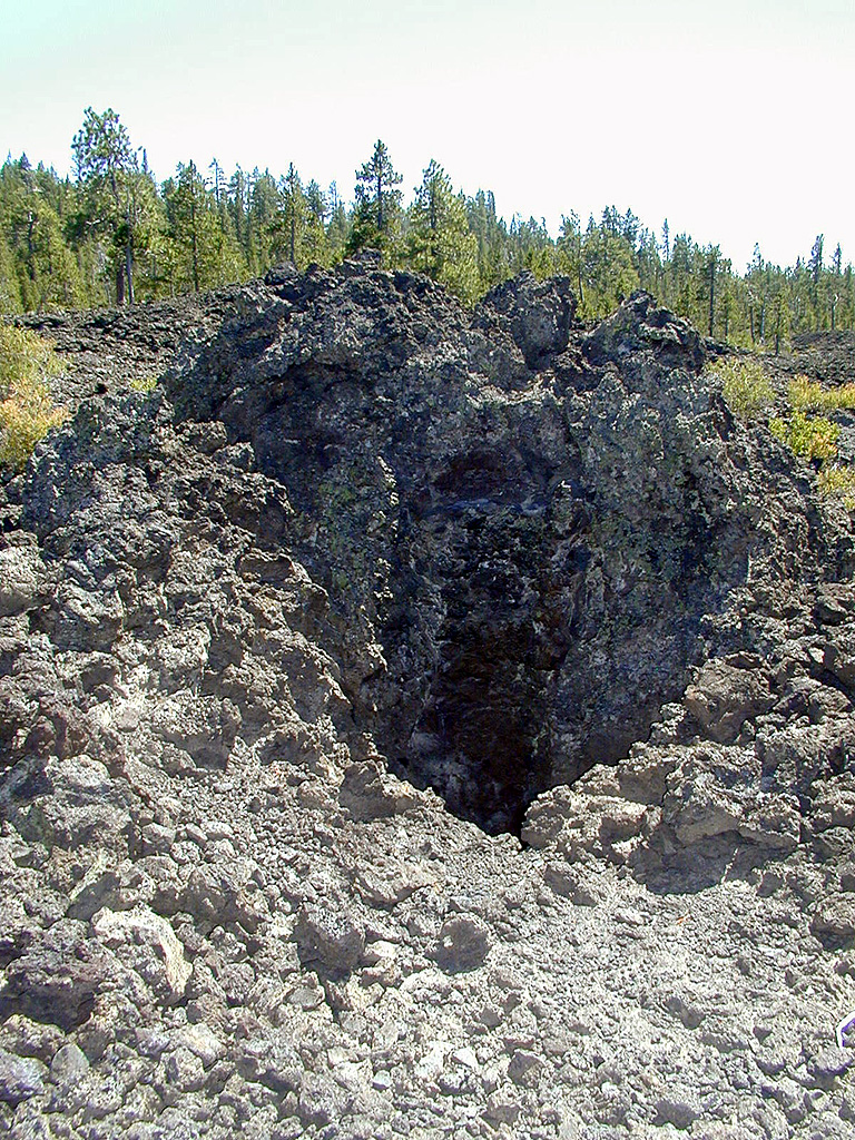 05-Aug-2000
Lava Cast Forest, OR
Lava cast of tree trunk