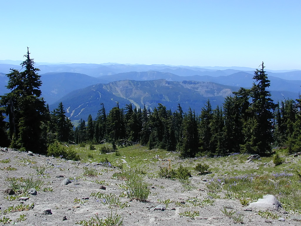 06-Aug-2000
Mount Hood, OR
Lookingt South towards Mt Hood Bowl