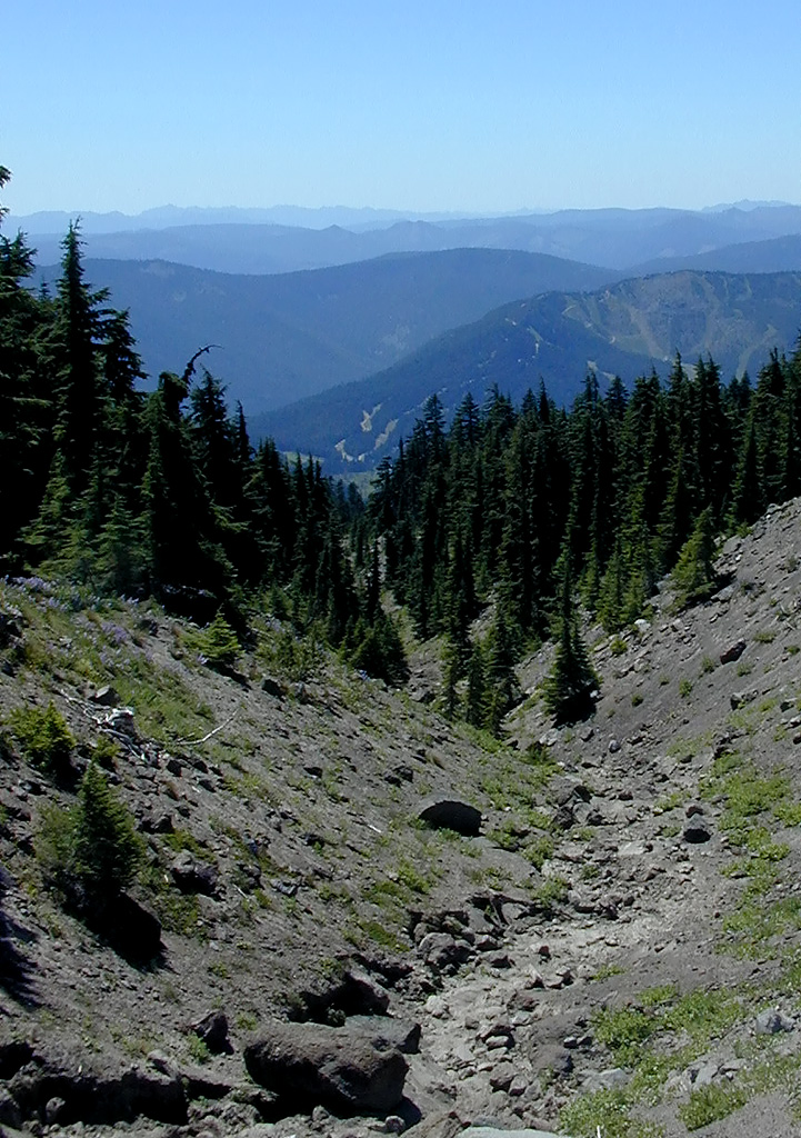 06-Aug-2000
Mount Hood, OR
Looking South