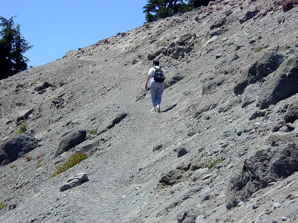 06-Aug-2000
Mount Hood, OR
Sue on the Pacific Crest Trail