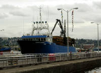 28-Jul-2000
Seattle
Chittenden Locks - Fishing vessel in the larger lock
