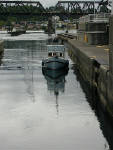28-Jul-2000
Seattle - Chittenden Locks
Small boat entering the locks behind us