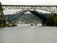 28-Jul-2000
Seattle - Lake Washington Ship Canal
Fremont bridge lowering