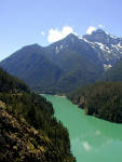 29-Jul-2000
Lake Diablo, WA
Lake Diablo with snow covered mountains in the background