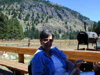 29-Jul-2000
Mazama, WA
Sue waiting for lunch