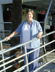 30-Jul-2000
Lake Chelan, WA
Sue on the gangplank of the Lady Express