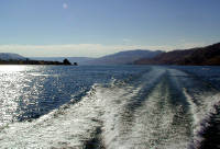 30-Jul-2000
Lake Chelan, WA
The Wake of the Boat just past Wapato Point