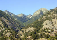 30-Jul-2000
Lake Chelan, WA
The mountains on the South shore