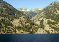 30-Jul-2000
Lake Chelan, WA
The mountains on the South shore