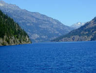 30-Jul-2000
Lake Chelan, WA
The lake looking towards the mountains beyond Stehekin