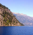 30-Jul-2000
Lake Chelan, WA
The lake looking towards the mountains beyond Stehekin