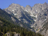 30-Jul-2000
Lake Chelan, WA
Mountains on the South shore of the Lake