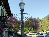 31-Jul-2000
Leavenworth, WA
Lamp post with hanging flowers