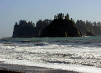01-Aug-2000
Olympic National Park, WA
Rialto Beach - Off shore outcrops