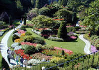 02-Aug-2000
Butchart Gardens - Victoria, BC 
Sunken gardens