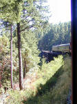 02-Aug-2000
Victoria, BC 
Pacific Wilderness Railway crossing a trestle
