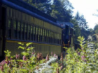 02-Aug-2000
Victoria, BC 
Pacific Wilderness Railway at Malahat summit