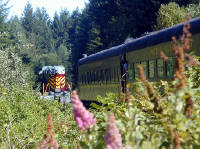 02-Aug-2000
Victoria, BC 
Pacific Wilderness Railway at Malahat summit
