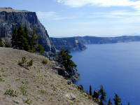 04-Aug-2000
Crater Lake, OR
Crater Lake and Llao Rock from North Junction