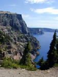 04-Aug-2000
Crater Lake, OR
Crater Lake and Llao Rock from North Junction