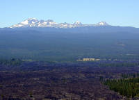 05-Aug-2000
Lavaland, OR
Lava Flow with the Three Sisters in the background